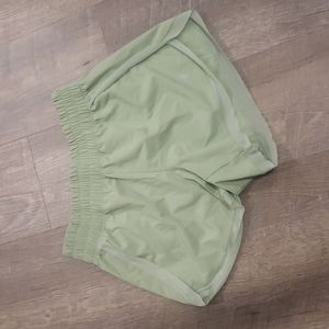 Yogasmoga Light Green Athletic Sport Shorts